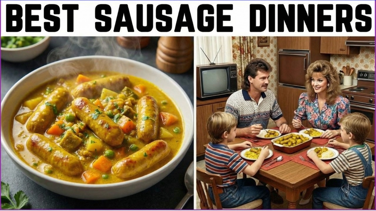 25 Forgotten Australian Sausage Recipes from the 1980s That Have Disappeared!