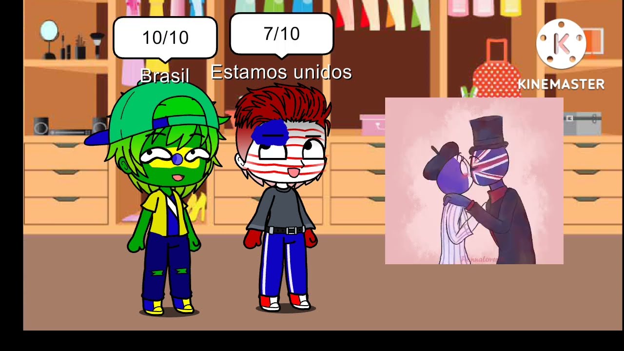 countryhumans reagindo aos ships 2/3