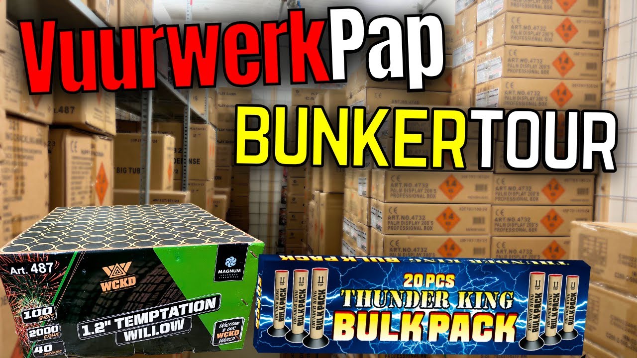 Bunkertour bij Vuurwerk Pap | 2024