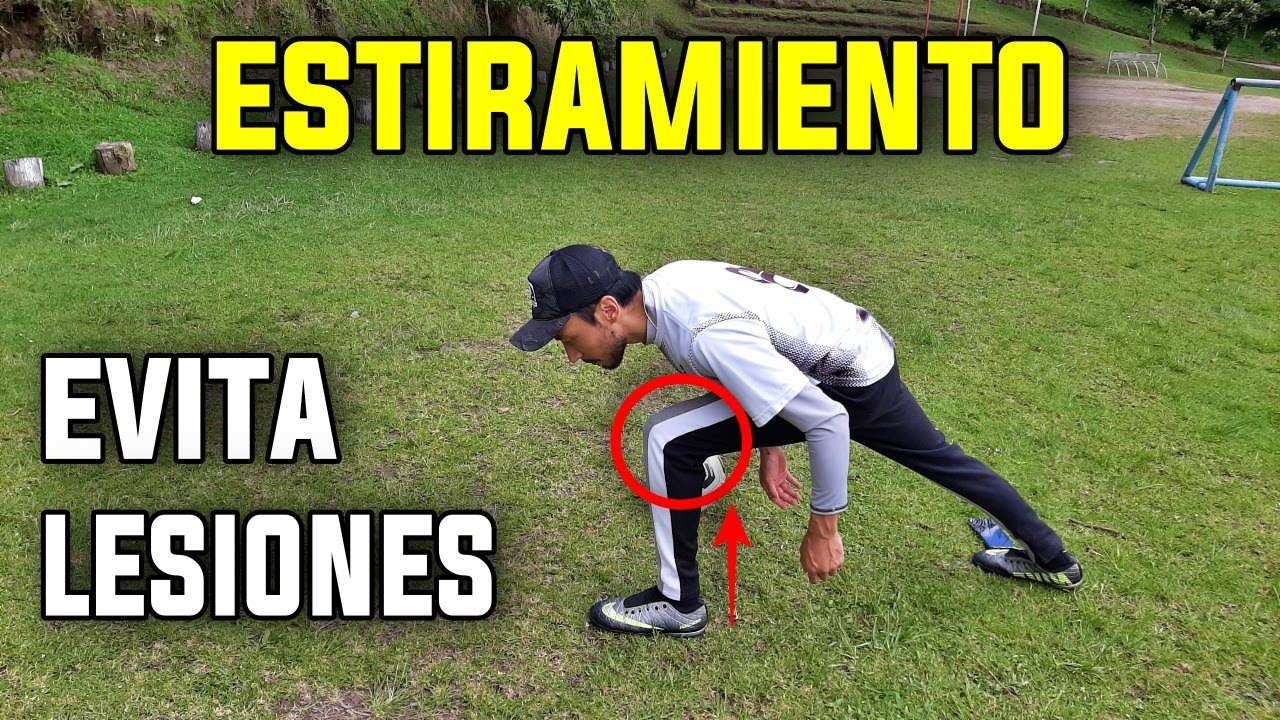 ️⚽️ COMO ESTIRAR PARA JUGAR FUTBOL - Estiramiento Antes de Jugar un Partido de Futbol