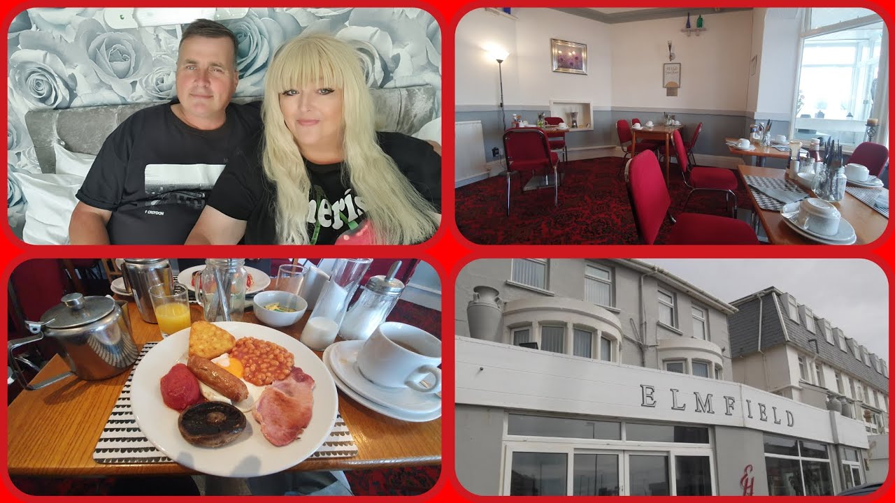 We stayed at The Elmfield Hotel in Blackpool for two nights ❤️