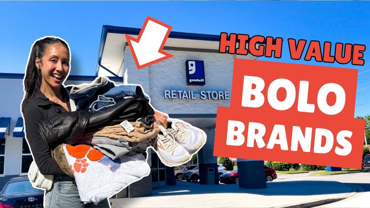 NEVER Skip These Brands at Thrift Stores if You Want to Make Money - High Value BOLO Brands!