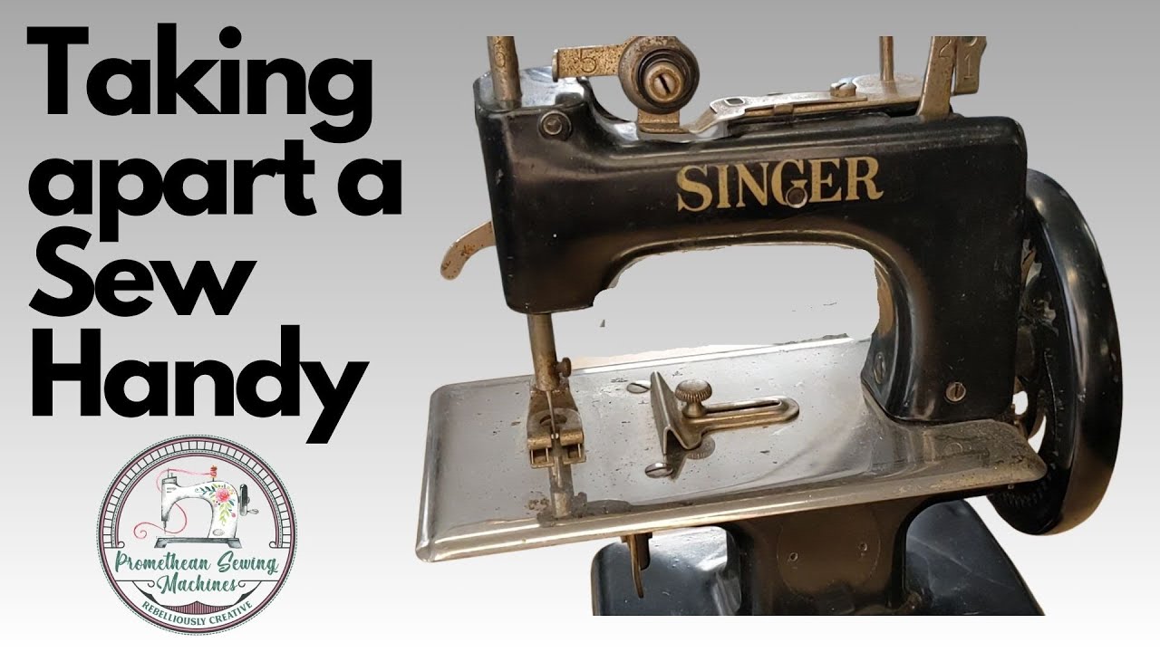 Sew Handy Restoration Part 1 - Taking her apart