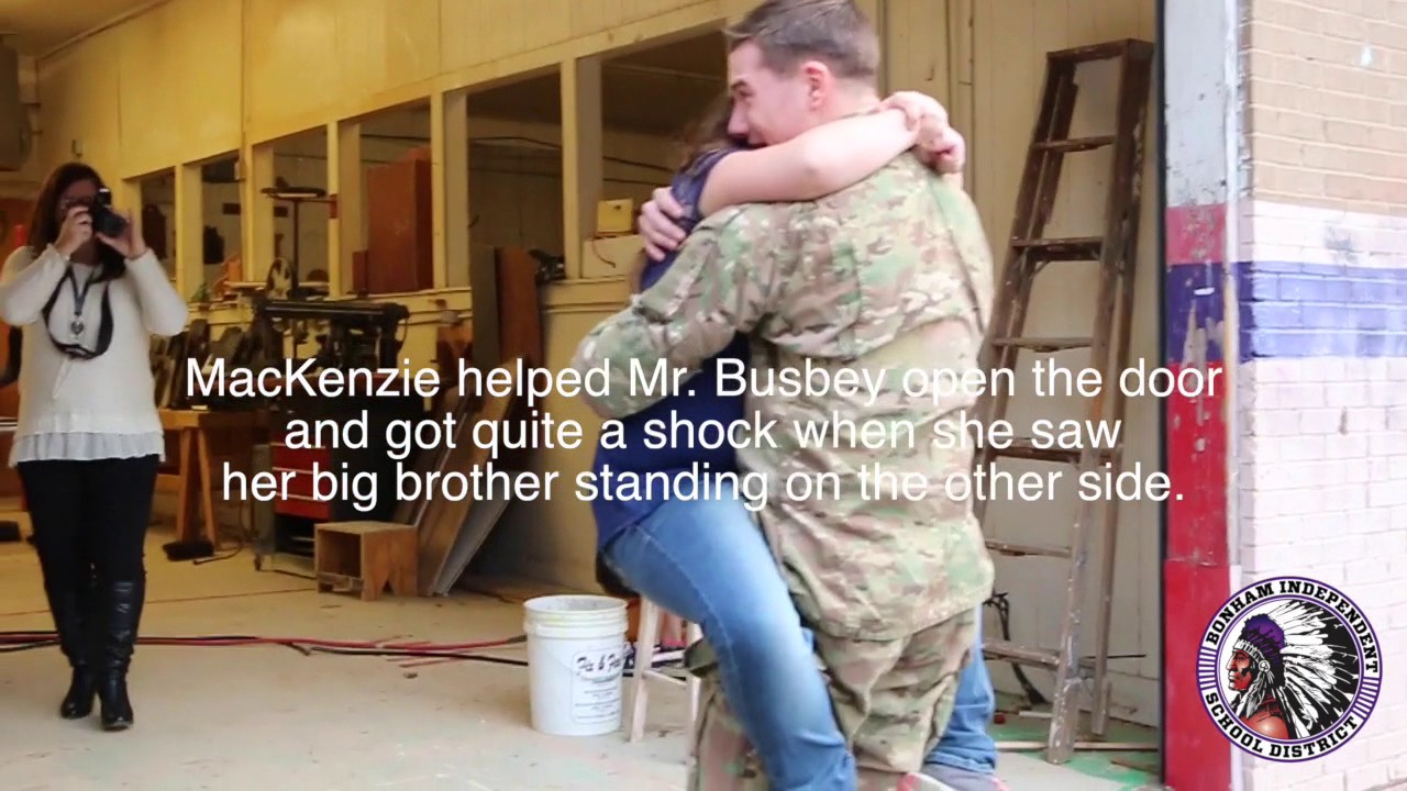Sister reunites with her Soldier #LHRather