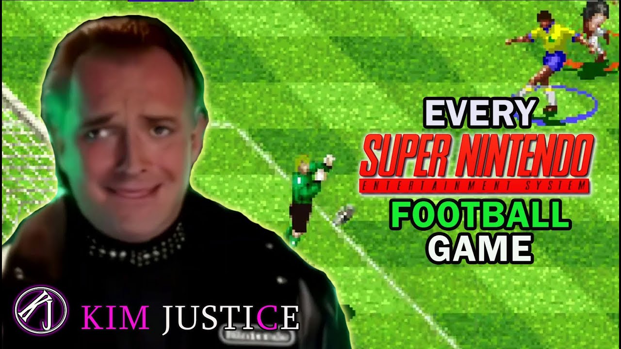 A Look at EVERY SNES Football Game | Kim Justice