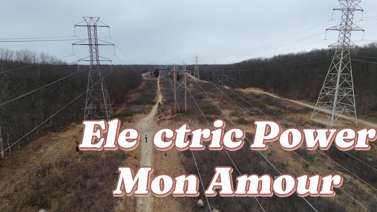 Electric Power Mon Amour | Port Jefferson | Stony Brook | Winter Run: Snow, Rain & Industrial Trails