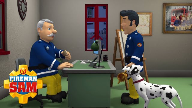 Fireman Sam US Official: Christmas Lights On Fire
