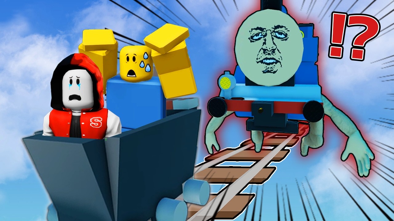 おかしくなったトーマスが追いかけてくるロブロックス!!【ROBLOX/ロブロックス】