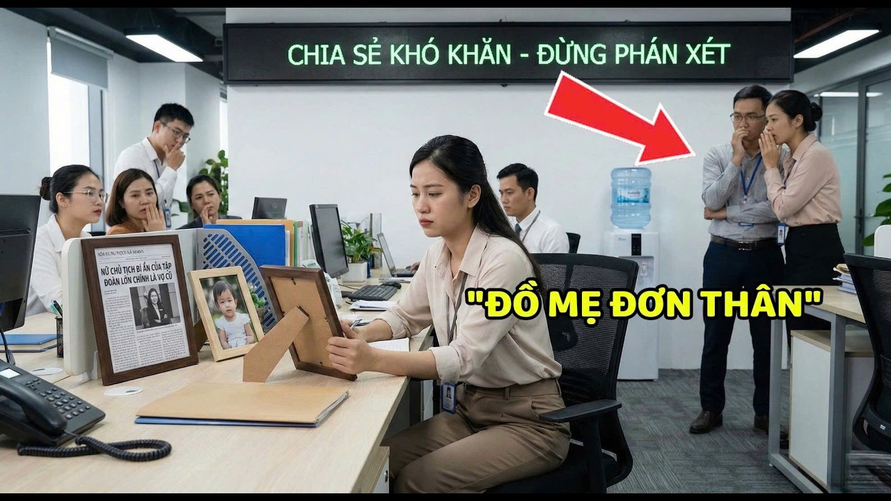 Làm mẹ đơn thân suốt 5 năm, bị cả công ty sỉ nhục chê cười, nào ngờ cô chính là....