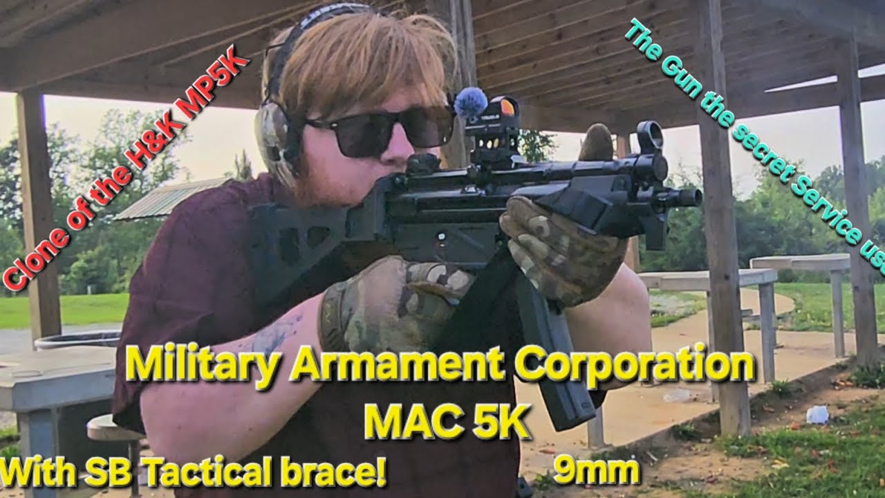 Military Armament Corporation MAC 5K//MP5K CLONE!! BEST BUDGET MP5K CLONE????