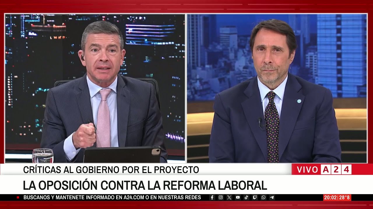 📢LA OPOSICIÓN CONTRA LA REFORMA LABORAL: EL PASE ENTRE FEINMANN Y ROSSI