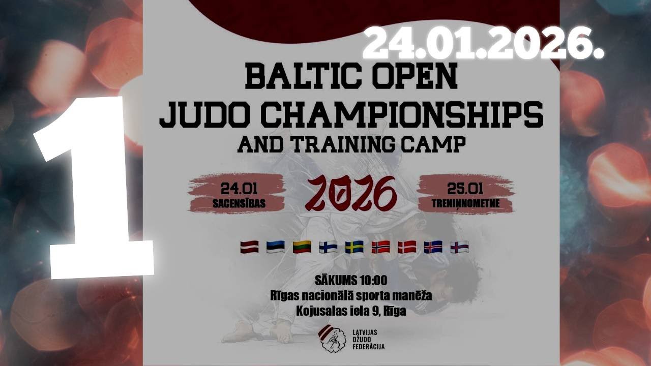 [1.TATAMI] BALTIC JUDO CHAMPIONSHIPS 2026