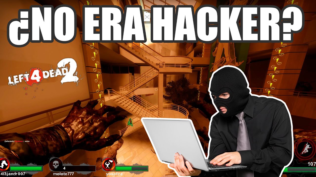 LE GANE A UN HACKER? ES MUY PRO ESE JUGADOR 😴💀💻 - HISTORIAS DE LEFT 4 DEAD 2