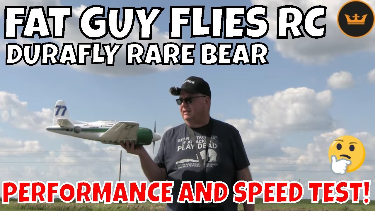 Durafly Rare Bear Hits Insane Speed - Must See Flight Test #aviation