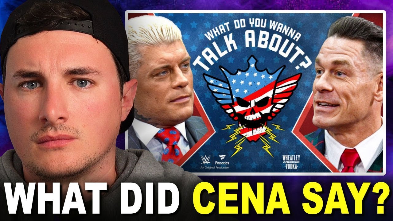 James Reviews John Cena's FIRST interview on Cody Rhodes' Podcast | Post-WWE Retirement