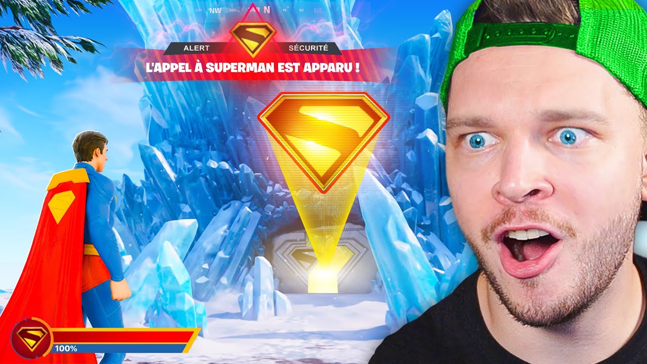 Je Deviens le Boss SUPERMAN sur Fortnite ! (Événement mythique)