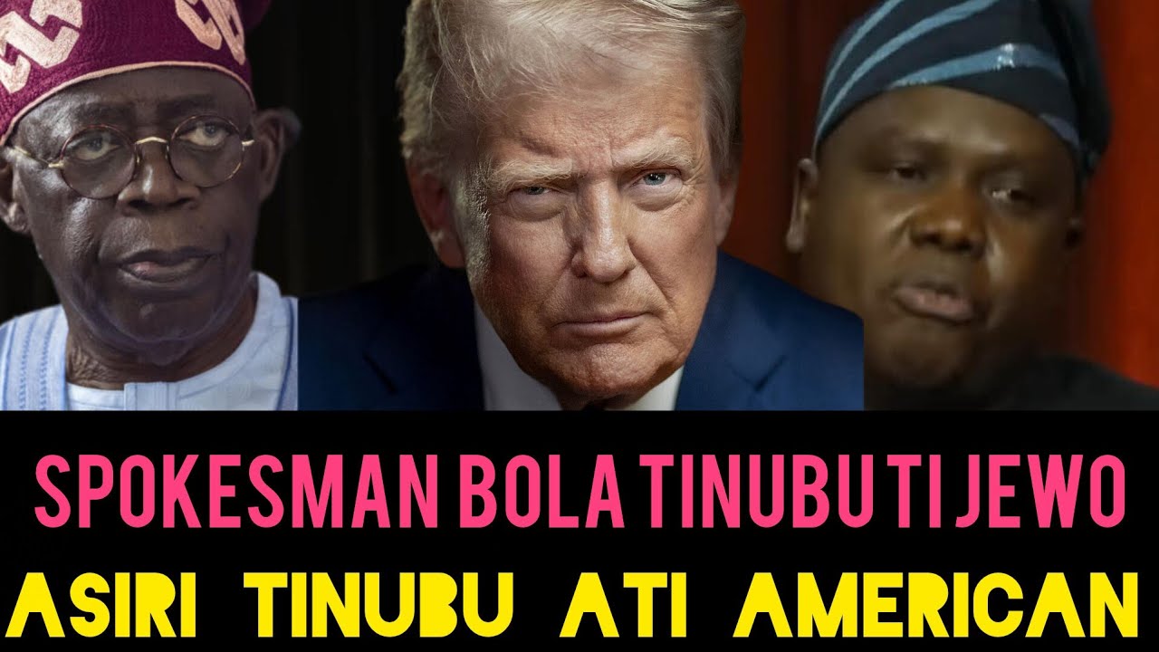 AGBA ENU SO FUN BOLA TINUBU TI DA ESIN NIGERIA SI LE NI IWAJU AJO AGBAYE