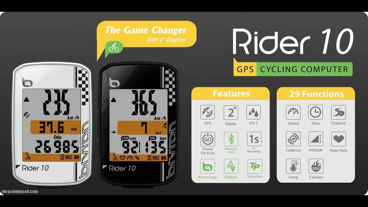 Bryton Rider 10. Обзор и отзывы.