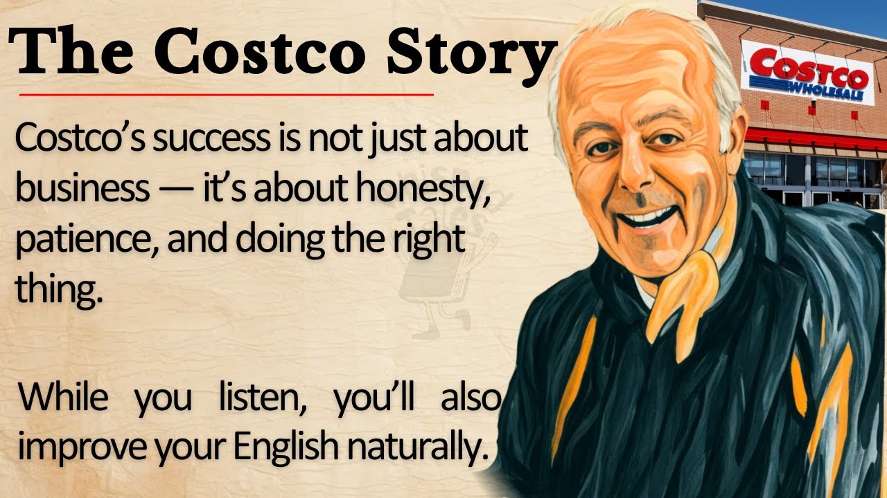The Story of Costco 🔥 | Learn English Through Podcast | Level 2 | Improve Fluency ✅
