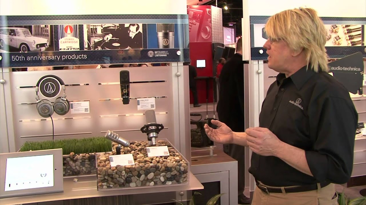 NAB 2012 - Audio Technica 50th Anniversary