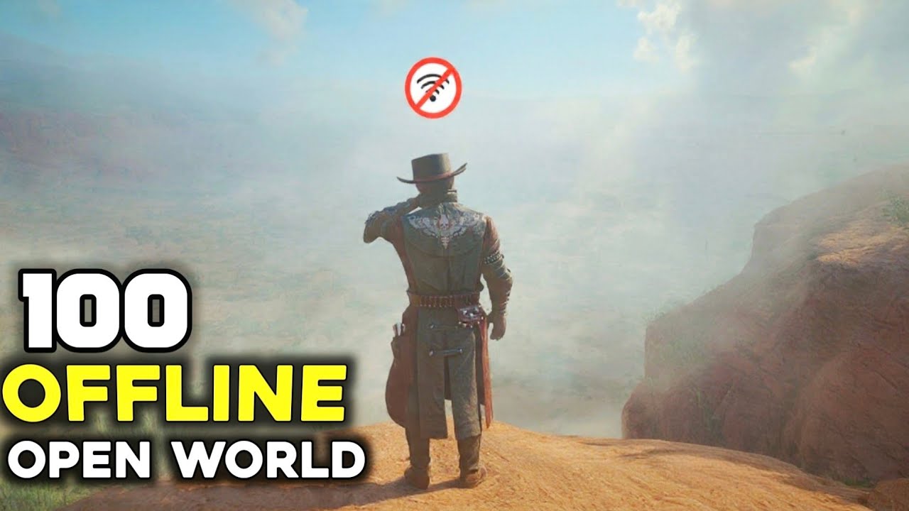 100 Offline Open World Games  For Android || DroidGames  450K Subscribers Special 