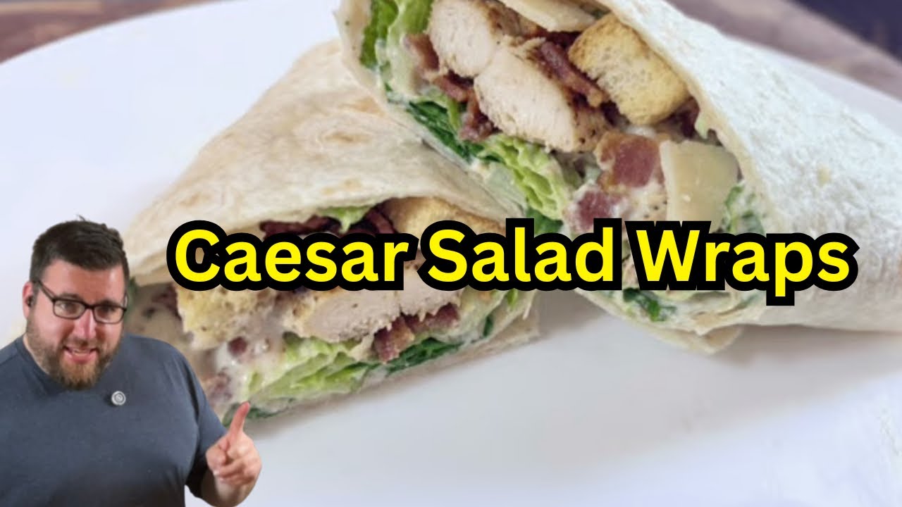 This Chicken Caesar Bacon Wrap Is Way Too Good to Be This Easy
