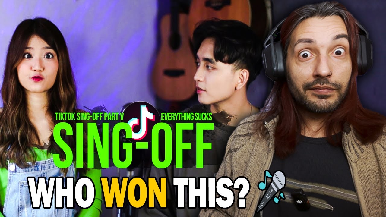 REZA DARMAWANGSA vs MIRRIAM EKA! Sing-Off TikTok Part 5 REACTION