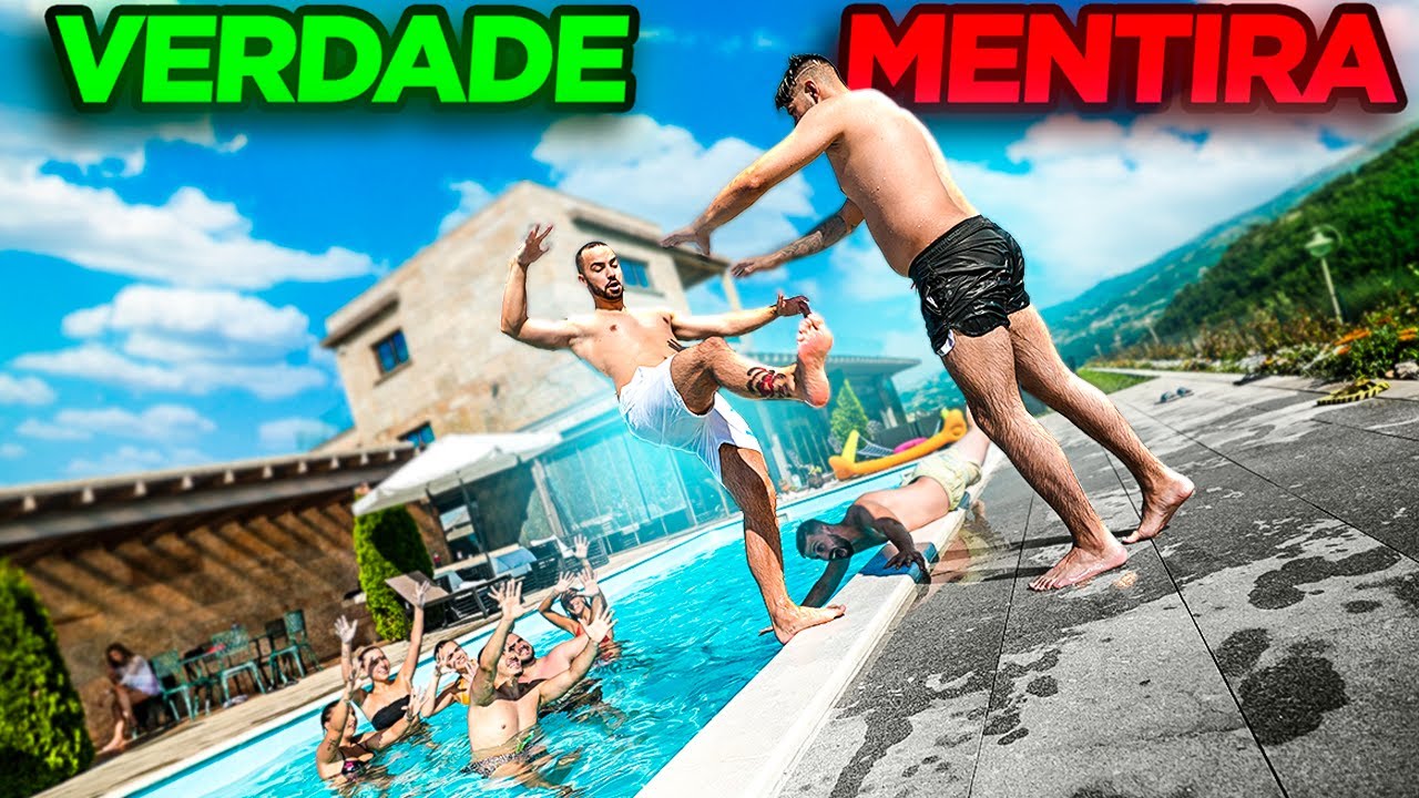 SE DESCOBRIR A MENTIRA NESTE VÍDEO = PISCINA