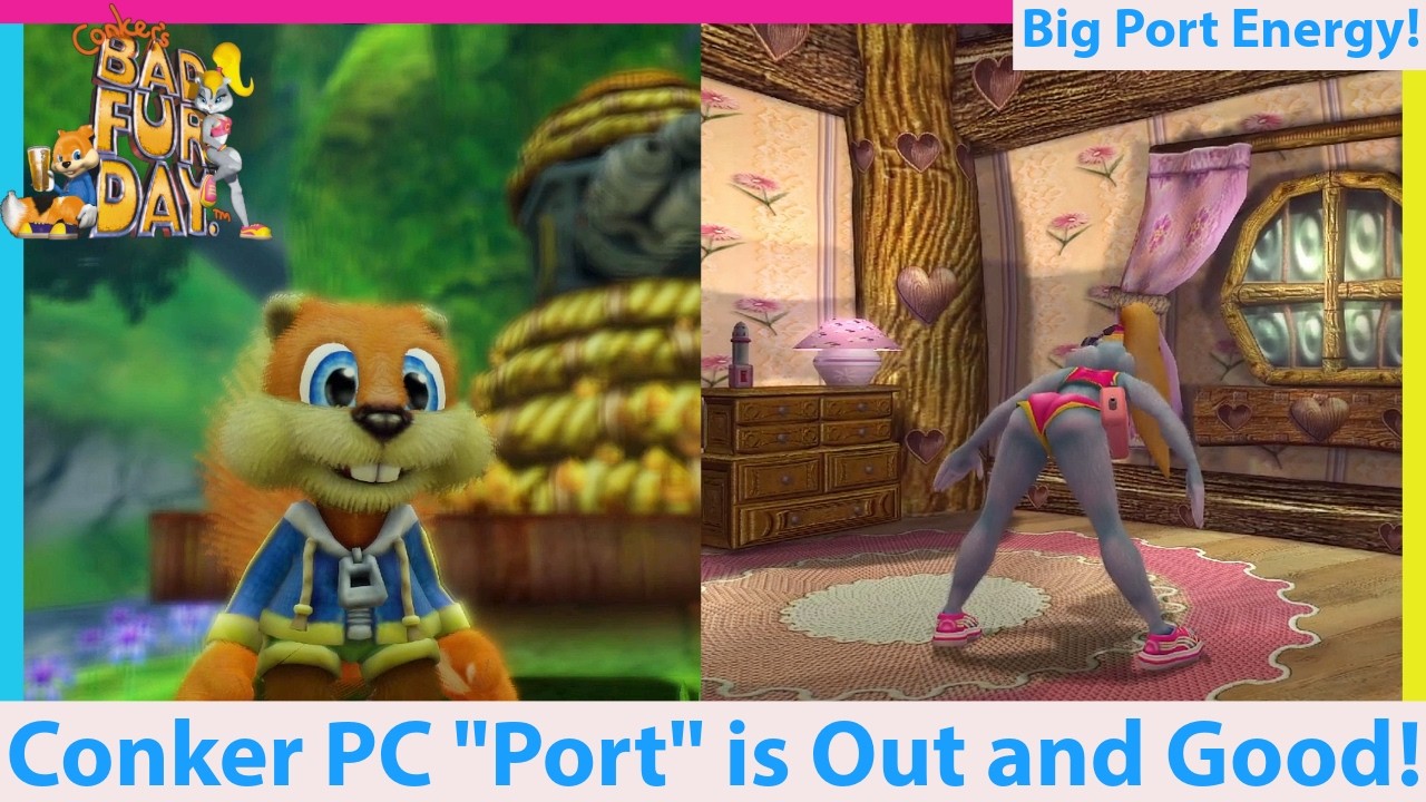 Conker's Bad Fur Day Gets a PC 