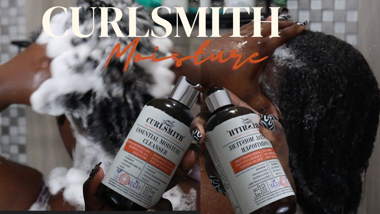 NEW Curlsmith Essential Moisture Shampoo & Conditioner| Review