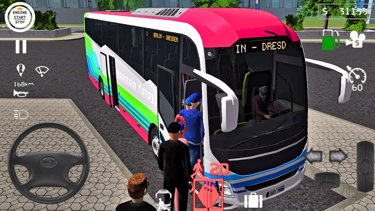 Drive Coach Bus Volly 95 ! Public Transport Simulator - Coach #52 | Bus Wheels Games Android