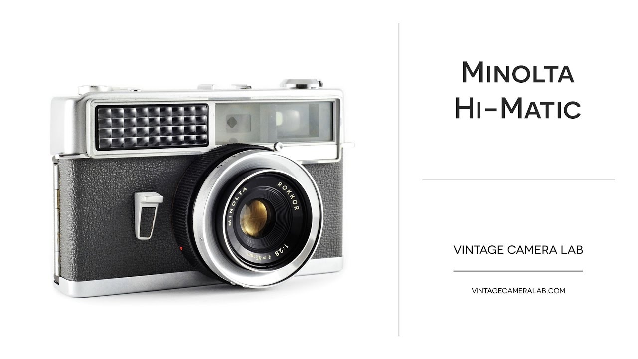 Vintage Camera Lab — Minolta Hi-Matic