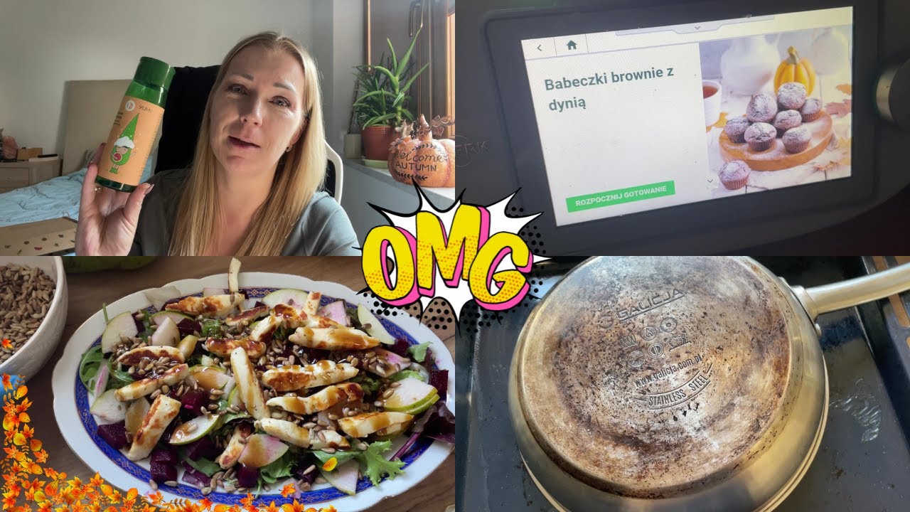 ALOESOWE UKOJENIE / SAŁATKA Z BURAKA GRUSZKI I HALLOUMI / BABECZKI BROWNIE Z DYNIĄ / TIKTOKOWE TESTY