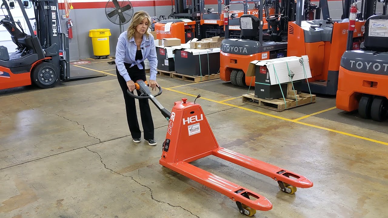FOR SALE: NEW Heli Semi-Electric 4400 capacity Pallet Jack