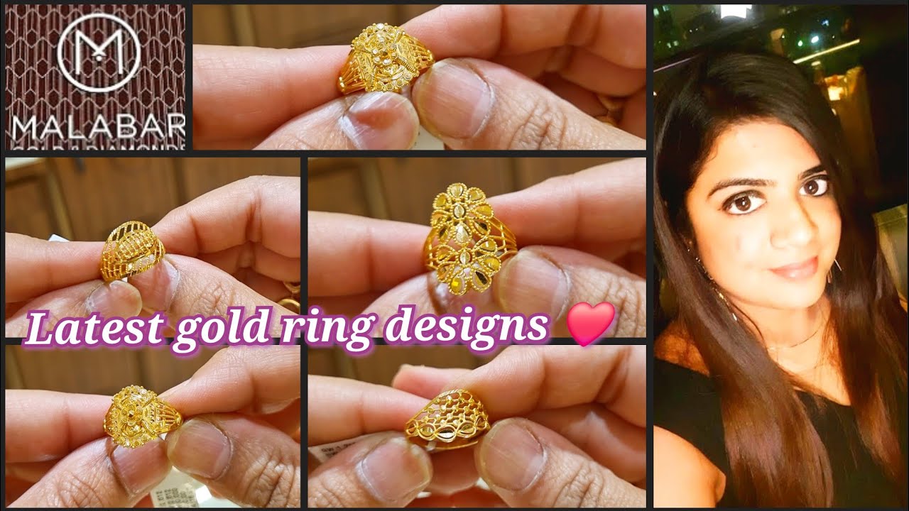 Just wow😍 | Malabar gold rings with price | Malabar ring designs| Malabar light weight gold rings