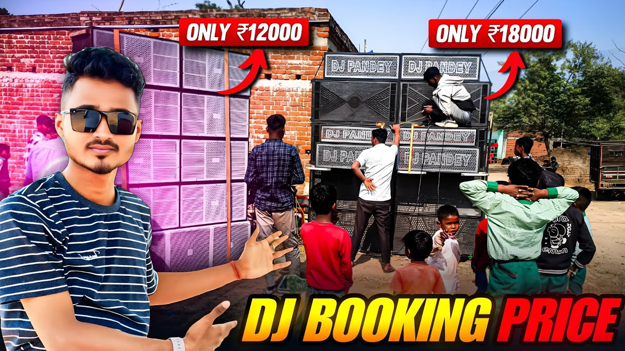 DJ BOOKING PRICE 💵|| 2×18 VS 2×15 FULL VLOG 