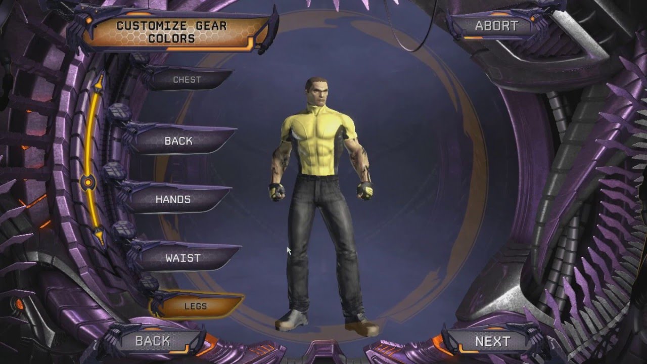 DC Universe Online: Cole MacGrath Character Creation