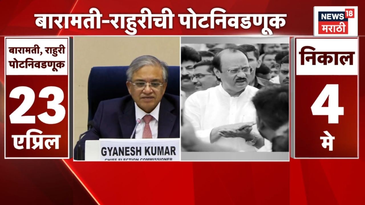 Baramati Election News | बारामती राहुरीची पोटनिवडणूक!