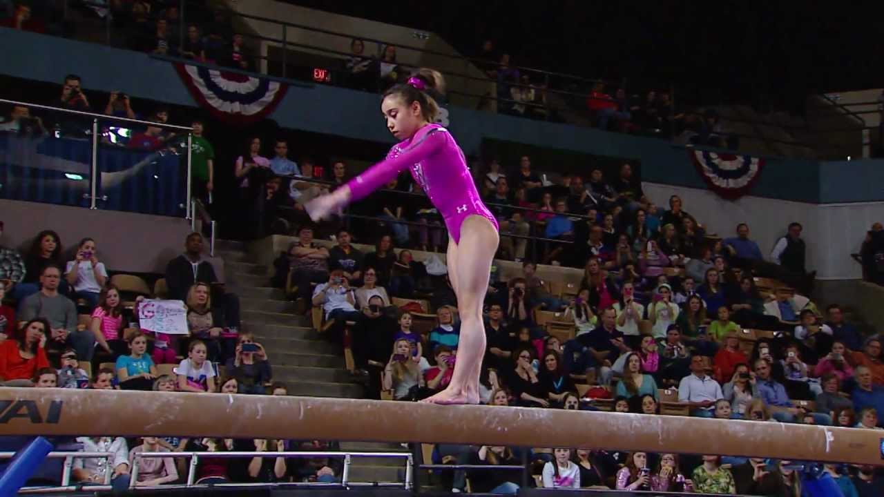 Кейтлин Охаши — Бревно — Кубок Америки AT&T 2013
