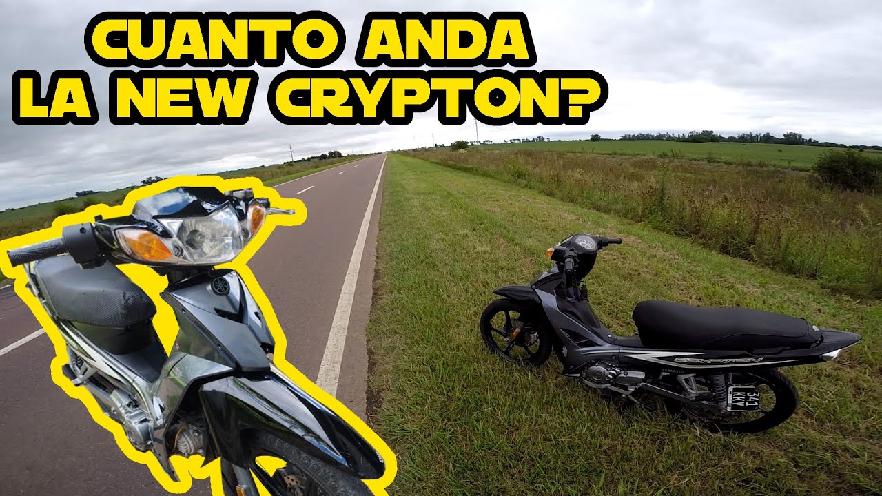 VELOCIDAD MAXIMA YAMAHA NEW CRYPTON I FEDEMOTOVLOG