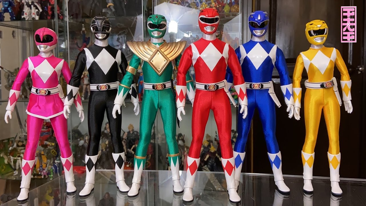 Le Figure Definitive dei Power Rangers! - Mighty Morphin Six Pack Set ThreeZero Hasbro Action Figure