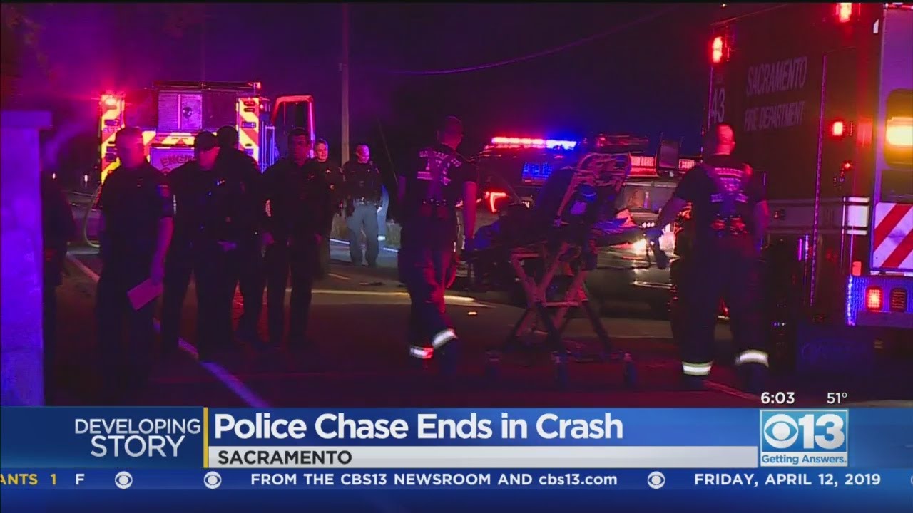 Man Leads Officers On High-Speed Chase Through Sacramento