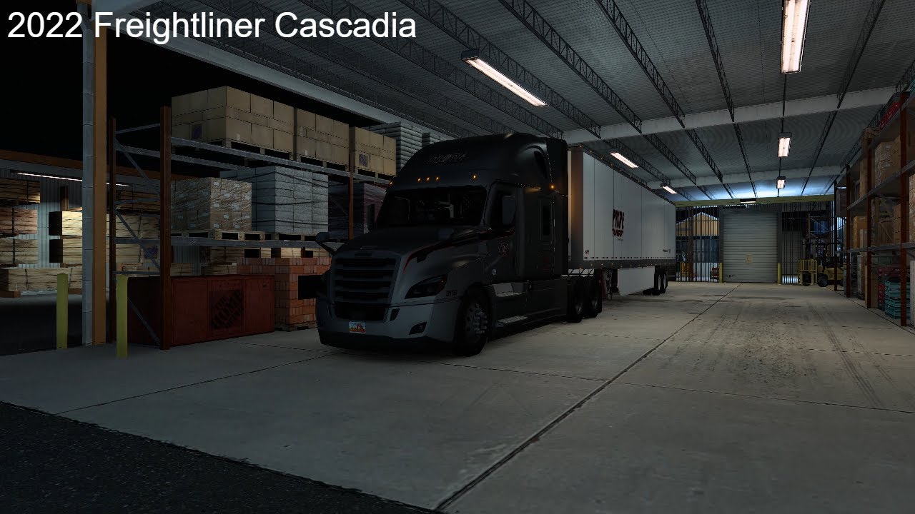American Truck Simulator 1.47 Freightliner Cascadia Jakes
