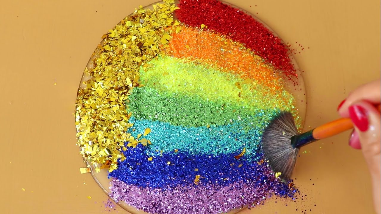 Slime Coloring Compilation with,Glitter,Makeup, CLAY, !! Most Satisfying Slime Video★ASMR★#ASMR
