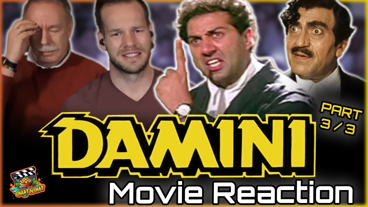 Damini Movie Reaction Part 3/3 | Rishi Kapoor | Sunny Deol | Amrish Puri | Meenakshi Seshadri