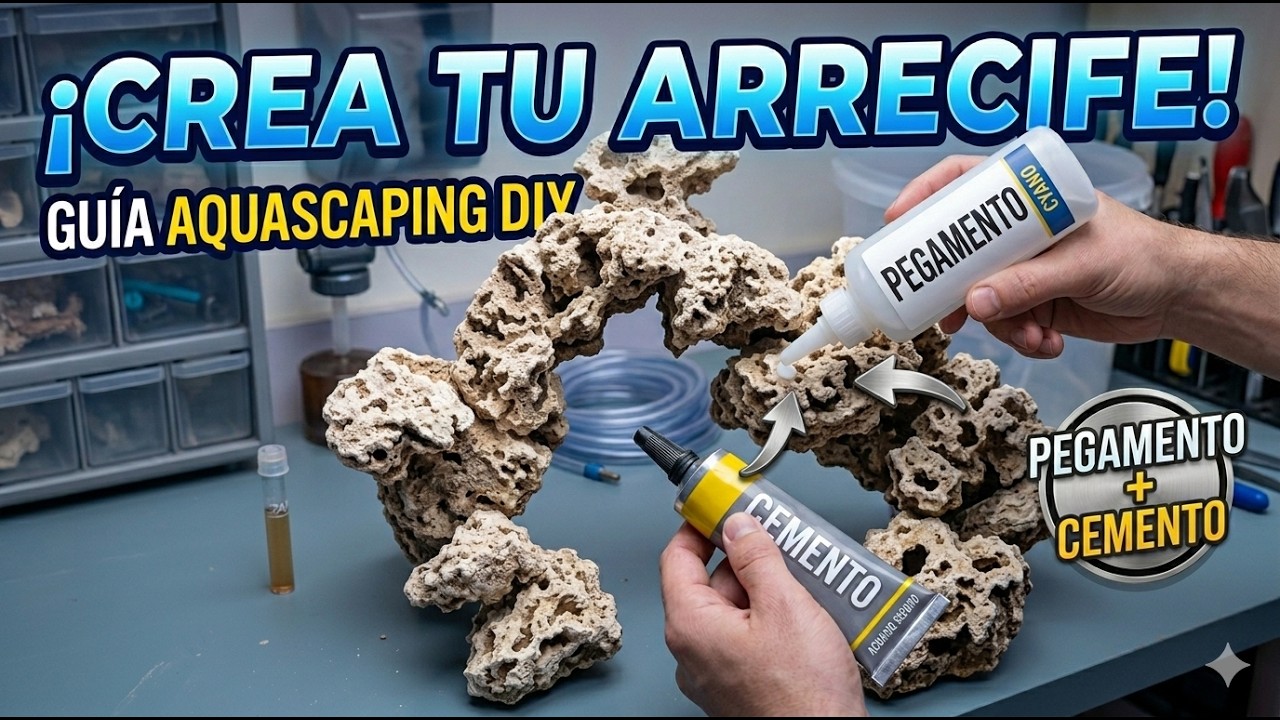 ¿Cómo realizar estructuras de roca? Cianocrilato y cemento