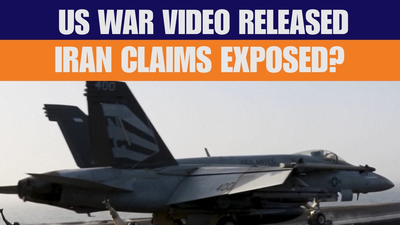 US Releases Video Of USS Abraham Lincoln Flight Ops Amid Iran War