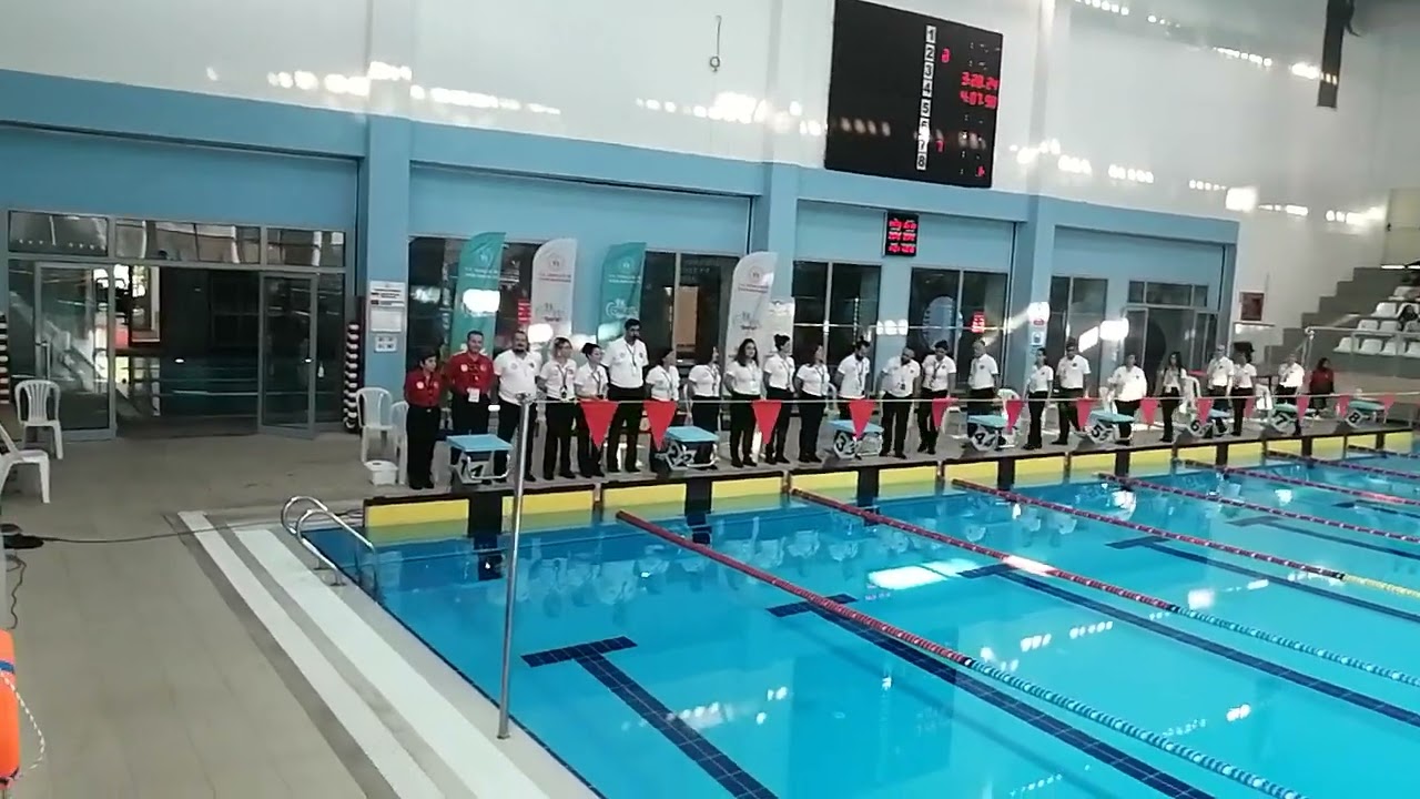 ANTALYA 2022-2023 OKUL SPORLARI YÜZME YARIŞLARI GENÇLER İL BİRİNCİLİĞİ AÇILIŞ SEREMONİSİ