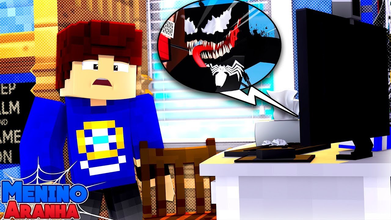 Minecraft: MENINO ARANHA - VENOM ESTÁ SOLTO?! #269