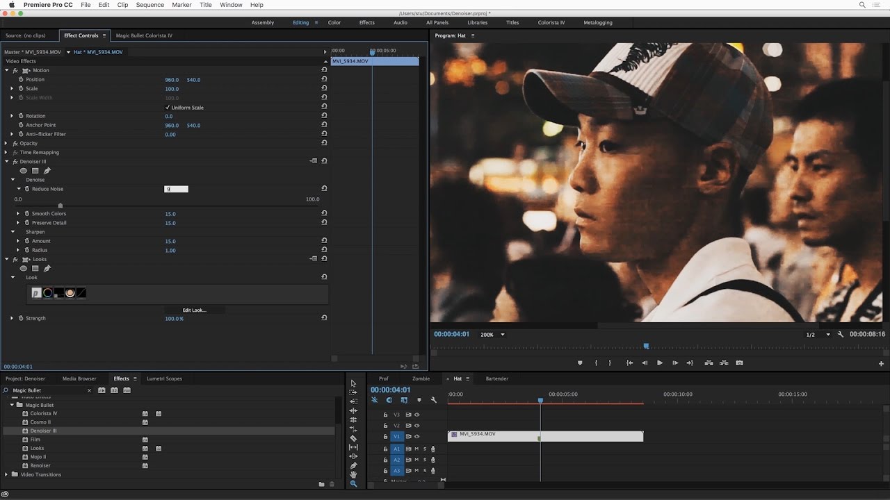 Magic Bullet Denoiser III Tutorial
